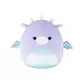 SQUISHMALLOWS Vijolični zmajček - Drow, 30 cm