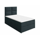 Boxspring krevet RR21, Boja: Muna 19, Varijanta: Desno, Područje za spavanje: 100 x 200 cm