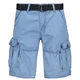 Cars-Jeans Moške kratke hlače Durras Short Cotton Grey Blue 4048671 (velikost L)
