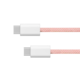 Krüger&Matz Kabel USB tipa C - USB tipa C 60 W 1 m roza Kruger&Matz Basic