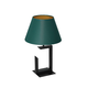 Stona lampa 1xE27/60W/230V, 45 cm, zelena/zlatna