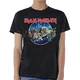 Iron Maiden Unisex majica Wasted Years Circle XL