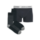 JACK & JONES Boksarice JACORDINARY mornarska/pegasto siva