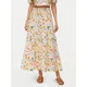 Vero Moda Maxi krilo Elena 10351018 Svetlo bež Regular Fit