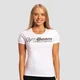 GymBeam Women‘s Fitness T-shirt White