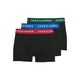 JACK & JONES Boksarice JACJOE  modra / temno zelena / malina / črna