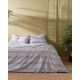 Madame Coco Set posteljine Marc, 160x220cm, Plavo - roze