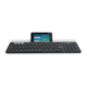 Logitech K780 Multi-Device Wireless Keyboard - DARK GREY/SPECKLED WHITE - UK - 2.4GHZ/BT - INTNL (920-008041)