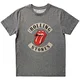 The Rolling Stones Biker Tongue Grey L Majica