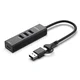 MicroConnect Premium USB 3.0 Hub 4-Portni z USB-C, A 5Gbps, 0,15m