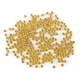 Kovinske kroglice O3 mm - temno zlata (500 g)