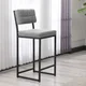 Hanah Home Barska stolica Retro, Siva
