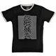 Joy Division Unknown Pleasures (Back Print) Ringer Black L Majica