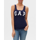 GAP Majica brez rokavov 459085 Modra