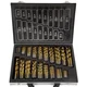 Silver 170 delni set svedrov HSS za kovine 1-10mm titan