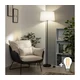 Brilagi - LED podna lampa CERIA 1xE27/40W/230V prečnik 45 cm bela/crna