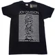 Joy Division Unknown Pleasures White On Black Black M Majica