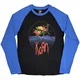 Korn Wireframe Space Black & Blue XL Majica