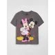 Sinsay - Pamučna majica sa printom Disney - tamno siva