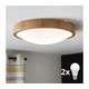 Brilagi - LED stropno svetlo CARVALHO SLIM 2xE27/60W/230V hrast prečnik 37 cm