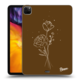 Crna silikonska maskica za Apple iPad Pro 11 2020 (2.gen) - Brown flowers