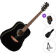 Eko guitars Ranger 6 SET Black Akustična kitara