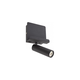 Redo 01-3084 - LED Zidna reflektorska svjetiljka PANEL LED/3,5W/230V USB crna