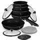 Berlingerhaus Set posod BH-8419 13 ks Black Rose Collection