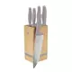 Berlingerhaus Komplet nožev BH-2974 with stand BAMBOO 6 pcs Taupe Collection