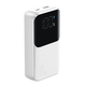 Joyroom JR-PBC06 powerbank 10000mAh 30W + built-in USB-C, Lightning cables white