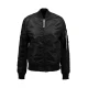 ALPHA INDUSTRIES Prehodna jakna, črna