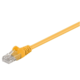 Goobay mrežni kabel U/UTP CAT 5e patch, 3 m, žuta