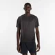 new balance Funkcionalna majica Viz-Tech Run antracit/črna