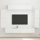 vidaXL 4 pcs Bela