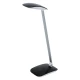 Eglo Cajero stona lampa/1, led, 4,5w, 550lm, na dodir, usb,  plastika/crna