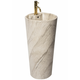 Keramični samostoječi umivalnik Blanka Natural Matt Marble