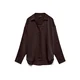 VERO MODA Bluza VMMiro temno rjava