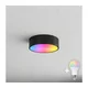 Brilagi -LED RGBW zatemnljivo kopalniško stropno svetilo CLARE 1xE27/9W/230V IP54 Wi-Fi črna
