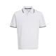JJ REBEL Muška polo majica 12271166, Bela