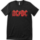 AC/DC Majica Distressed Logo Unisex Black 2XL