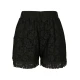 Womens Laces Shorts - Black
