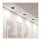 Eglo 902265 -KOMPLET 3x ugradna LED spot svetla BARRANCO LED/4,8W/230V crna