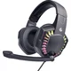 GEMBIRD Stereo gejmerske slušalice sa mikrofonom GHS-06 Volume control 3.5mm LED crne