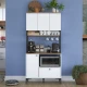 Hanah Home Višenamenska komoda JE159-3253, 90 x38 x184.2 cm, Bela