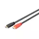 Digitus | Moški | 19-pinski HDMI tip A | Moški | 19-pinski HDMI tip A | 10 m | Črna