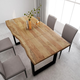 VIDAXL jedilna miza (180x90x76cm), trden akacijev les