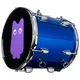 NRG Fan Beat Navijaški boben 12 Blue Wave (Kot novo)