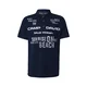 CAMP DAVID Majica marine / bela