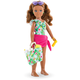 Punčka Mélody Beach Set Corolle Girls z dolgimi rjavimi lasmi 28 cm 5 dodatkov od 4 leta