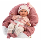 Llorens 74014 NEW BORN - realistična beba lutka sa zvukovima i tijelom od mekane tkanine - 42